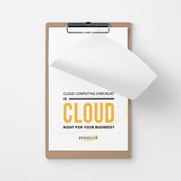 Cloud Computing Checklist